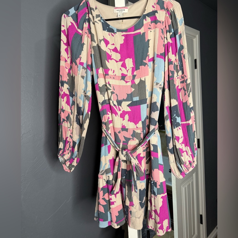 Andree by Unit multi-colored dress. Size small.